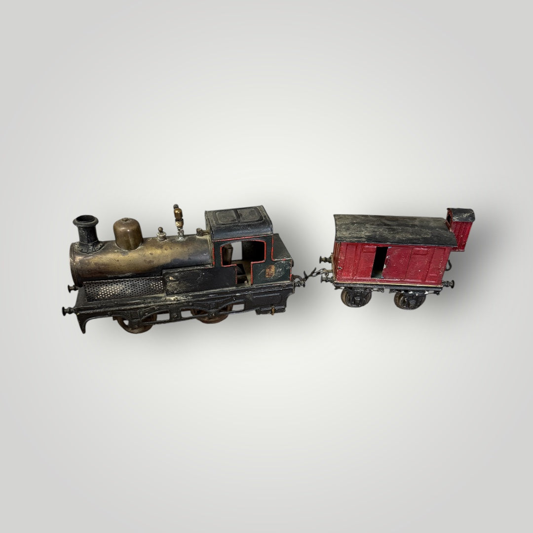 Locomotive + wagon BING GBN - 43cm