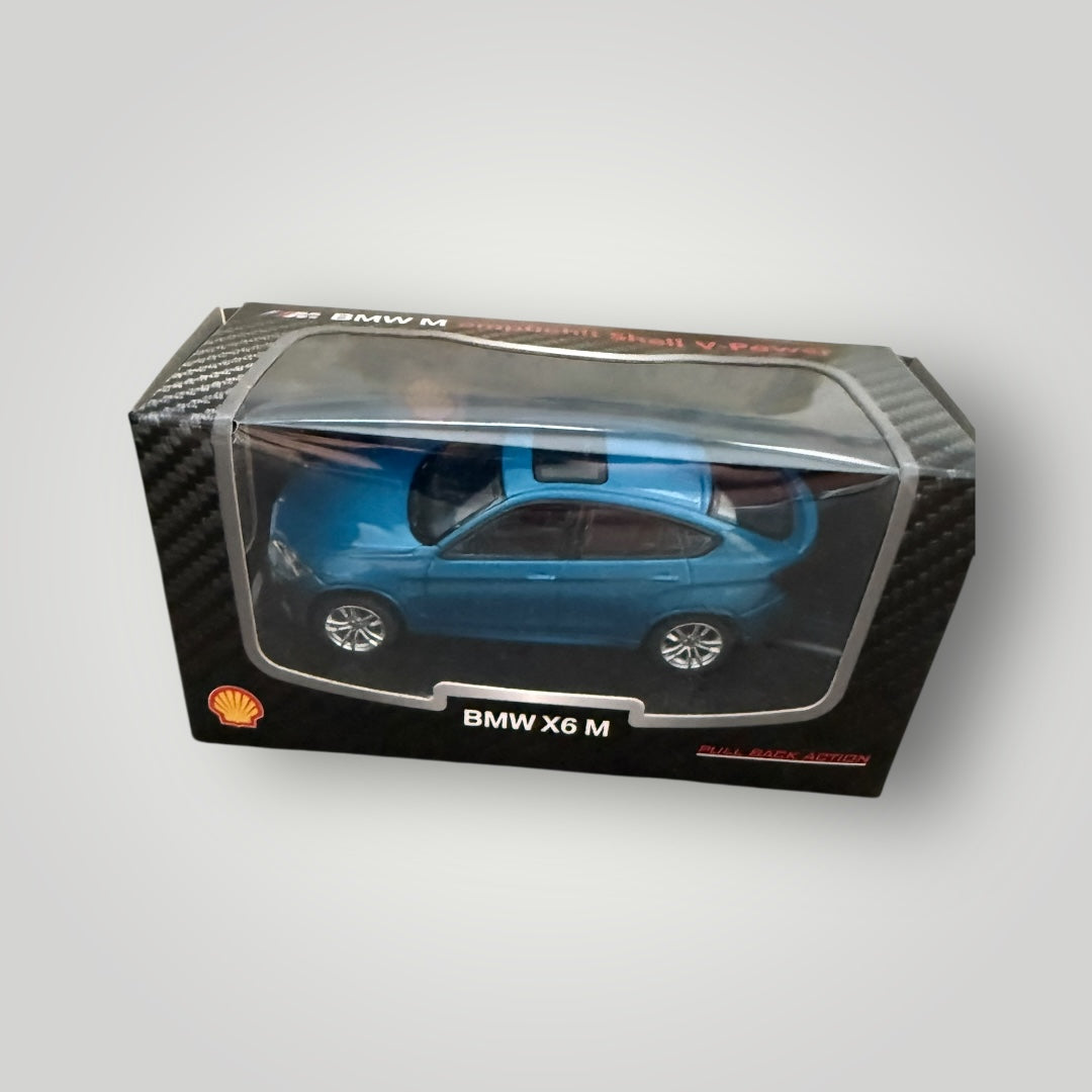 BMW X6 M - Miniature Édition Shell V-Power (Pull-back)