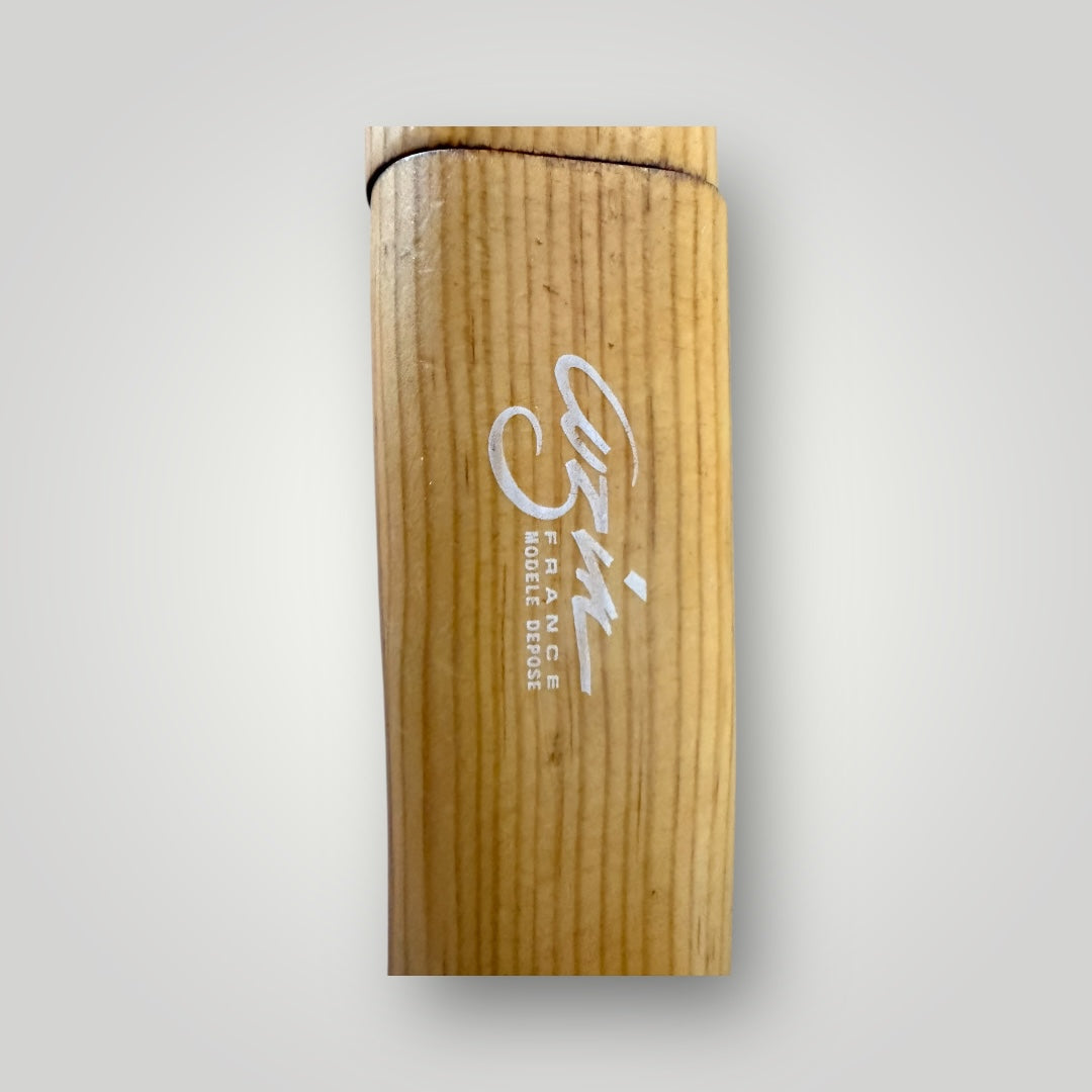 Couteau Artisan avec Étui en Bois Sculpté - Cuzin