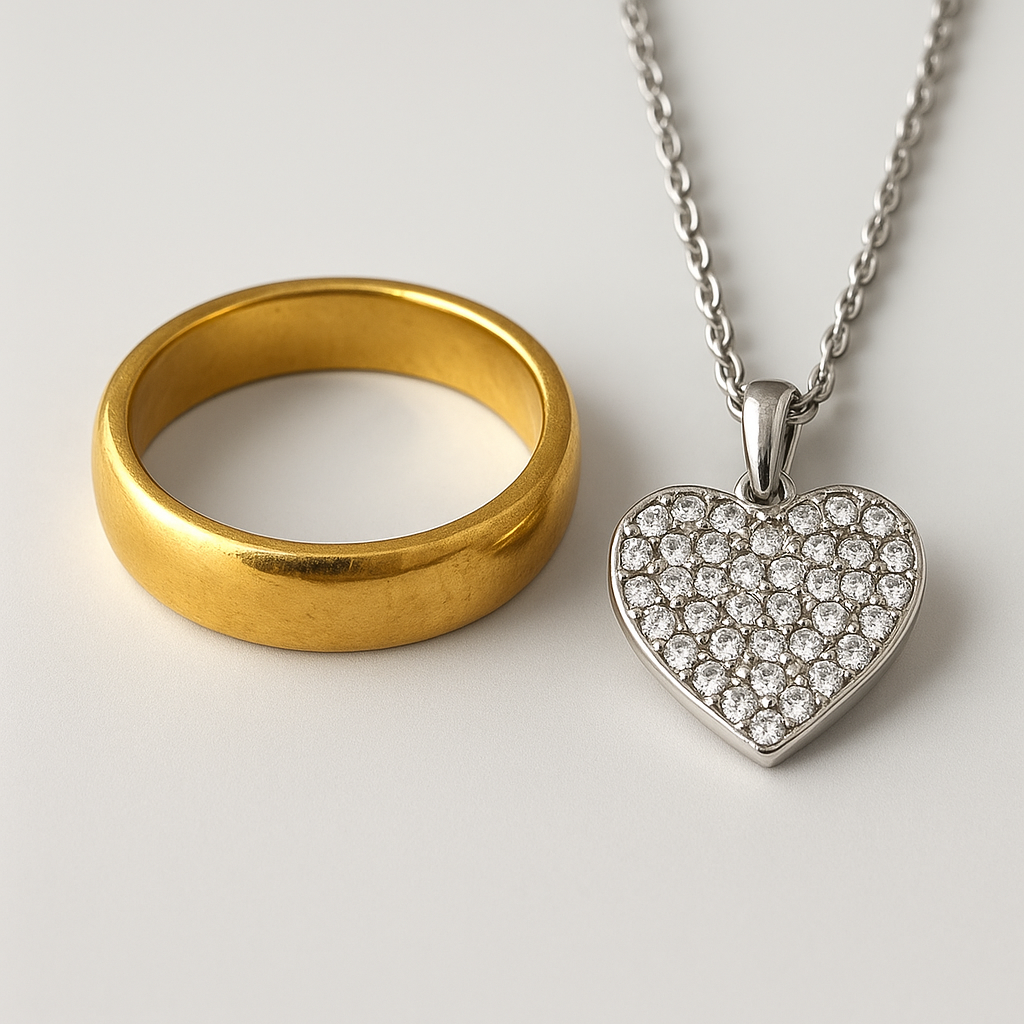 Bijoux or et argent