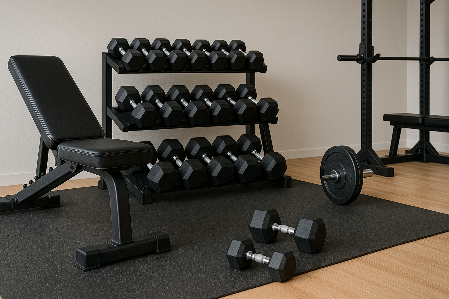 Haltères et musculation