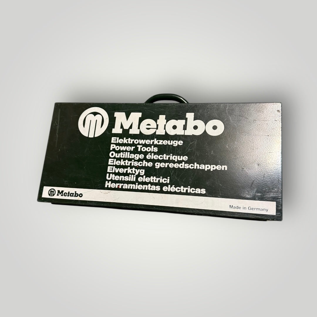 Meuleuse d’angle Metabo (en coffret métal)