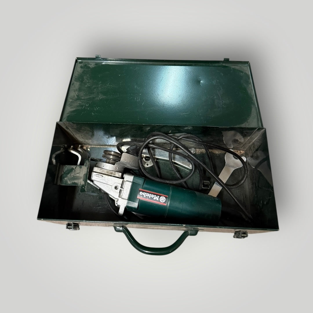 Meuleuse d’angle Metabo (en coffret métal)