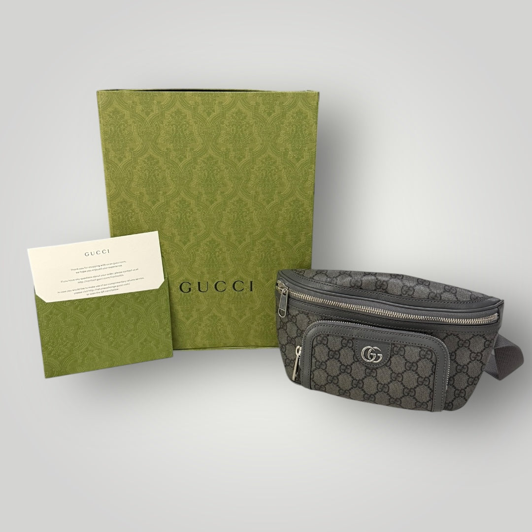 Sac Banane Gucci – GG Supreme Gris