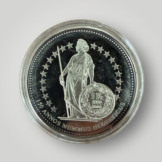 Pièce commémorative suisse – 1 Franken 1850–2000 – 150 ans du franc suisse