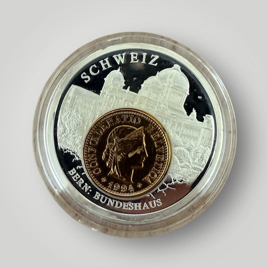 Pièce commémorative – “European Currencies / Schweiz – Bern Bundeshaus” – 1994