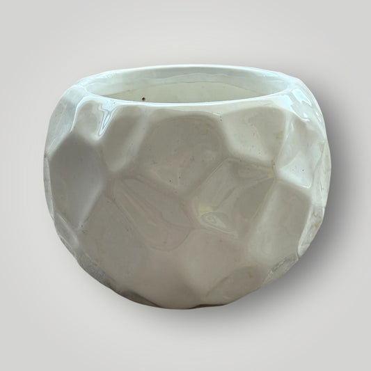 Cache-pot ou vase contemporain en céramique – Ø 15 cm