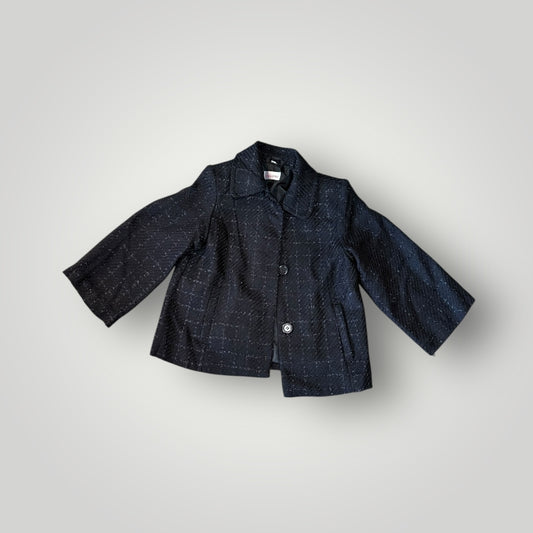 Veste noire Biaggini à motifs – Style classique -Taille 36