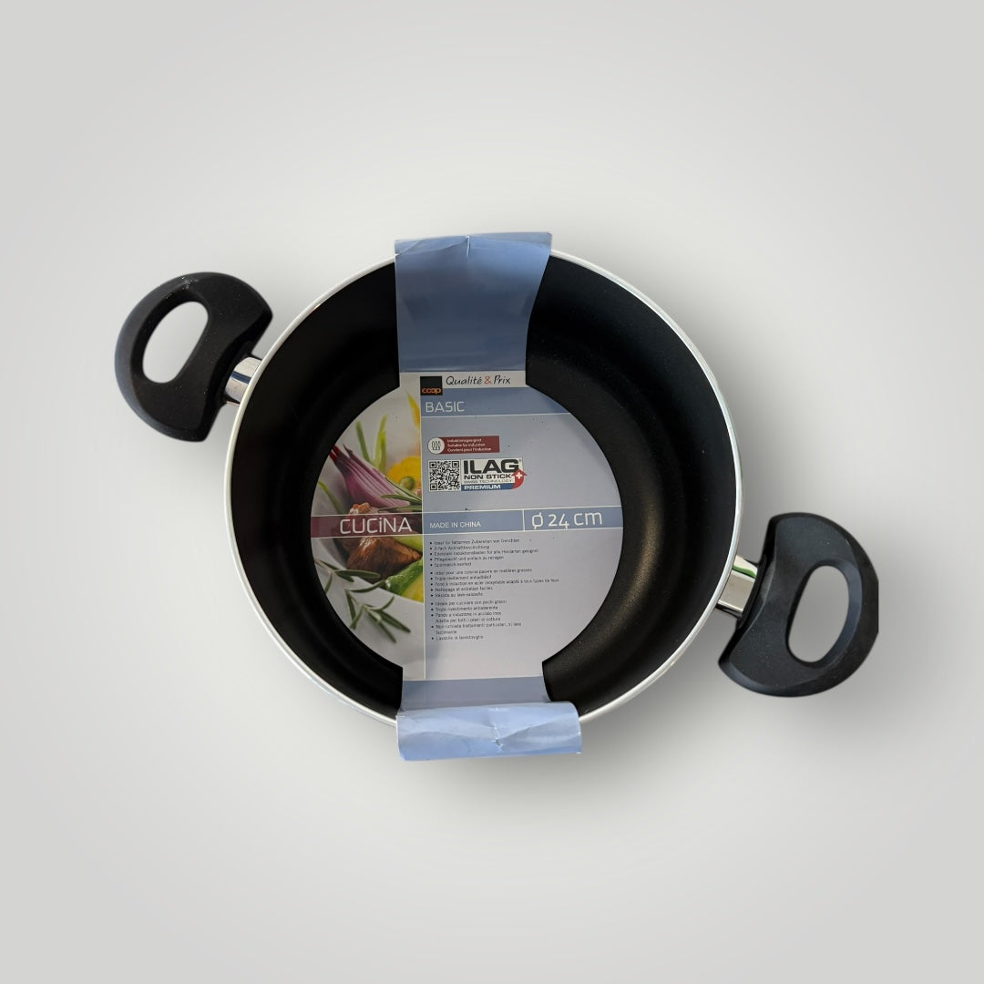 Casserole Cuccina ILAG – 24 cm Antiadhésive