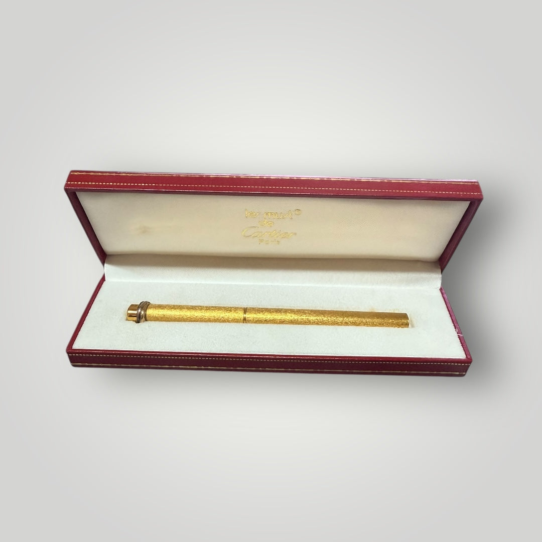 Stylo Cartier – Édition Vintage – Doré